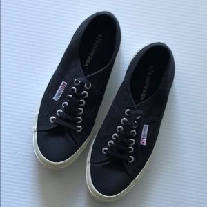 Superga Cotu Sneaker Black/White 38